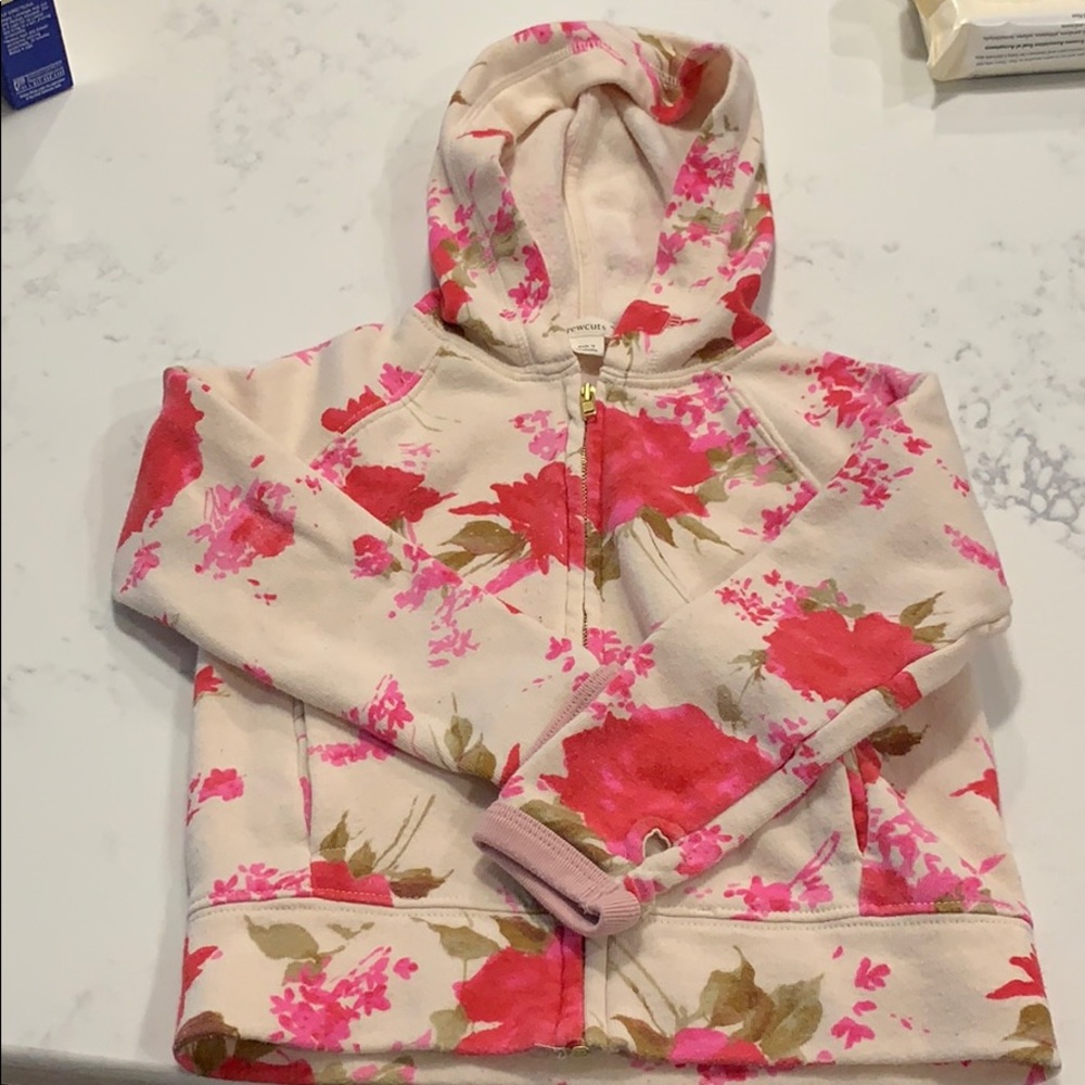 LIKE NEW 2t crewcuts zip up sweatshirt
